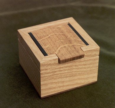 Oak/Ash/Ebony Trinket Box